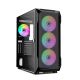 ANT ESPORTS ICE 410TG MID-TOWER E-ATX CABINET BLACK