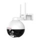 CP PLUS 4MP WI-FI Full Color Outdoor Smart Security Camera | CTC Technology|360˚with Pan & Tilt |Two Way Talk| Human Detection | Night Vision | Supports SD Card (Up to 128 GB) |Alexa & Google- CP-Z43Q