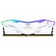 TEAMGROUP T-FORCE DELTA RGB 16GB (16GBX1) DDR5 5200MHZ DESKTOP RAM (WHITE)