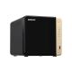 QNAP TS-464-4G (QUAD-CORE INTEL FOR MULTITASKING, 2.5GBE MULTIMEDIA NAS WITH M.2 PCIE SLOTS AND PCIE EXPANDABILITY) - BLACK