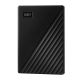 WESTERN DIGITAL 1TB MY PASSPORT EXTERNAL PORTABLE HARD DRIVE WESTERN DIGITAL BYVG0010B BK-WESN