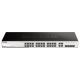DLINK SYSTEMS 28-PORT GIGABIT WEB SMART SWITCH INCLUDING 4 GIGABIT SFP PORTS (DGS-1210-28)