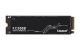 KINGSTON KC3000 PCIE 4.0 NVME M.2 SSD - HIGH-PERFORMANCE STORAGE FOR DESKTOP AND LAPTOP PCS -SKC3000S/512G, 7,000MB/S READ, 3,900MB/S WRITE, BLACK