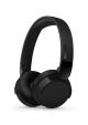 PHILIPS AUDIO TAH4209BK/00 BLUETOOTH HEADPHONES,LIGHTWEIGHT AND FOLDABLE DESIGN, 32MM NEODYNAMIC DRIVERS, 55H PLAYTIME, USB TYPE-C FAST CHARGING, BUILT-IN MIC FOR SMARTPHONE, LAPTOP, TABLET (BLACK)