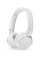 PHILIPS AUDIO TAH4209WT BLUETOOTH HEADPHONE WITH LIGHTWEIGHT AND FOLDABLE DESIGN, 32MM NEODYNAMIC DRIVERS, 55H PLAYTIME, USB TYPE-C FAST CHARGING, BUILT-IN MIC FOR SMARTPHONE, LAPTOP, TABLET (WHITE)