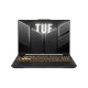 ASUS TUF GAMING F16 13TH GEN,INTEL CORE I7-13620H GAMING LAPTOP(NVIDIA RTX 4050-6GB/140W TGP/16GB/512GB/FHD+/16 INCH/144HZ/WINDOWS 11/M365 BASIC(1YEAR)*/OFFICE HOME 2024/MECHA GRAY/2.20 KG)FX677VU-RL155WS