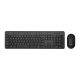 ASUS WIRELESS KEYBOARD AND SILENT OPTICAL MOUSE SET CW100 (BLACK)
