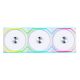 LIAN LI UNI FAN SL WIRELESS 3 X 120MM KIT CASE FAN I COOLER - WHITE I WITH REVERSE BLADE G99.12RSL1W3W.IN