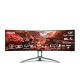 AOC AG493UCX2 48.8 Curved Gaming Monitor - Black | Dual-QHD 5120?1440 (32:9) |165Hz Refresh |1ms MPRT, FreeSync Premium | DisplayHDR400 | USB-C & KVM | UltraWide VA Panel