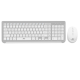ANT ESPORTS WK250 PROFESSIONAL WIRELESS KEYBOARD & MOUSE COMBO WHITE SILVER (R-41285455) (ETA-SD-20241110955) (ETA-SD-20241111000)