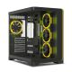 ANT ESPORTS CRYSTAL ARC ARGB ATX MID TOWER CASE BLACK