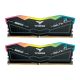 TEAMGROUP T-FORCE DELTA RGB 64GB (32GBX2) DDR5 5600MHZ RAM (BLACK)