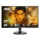 AOC 27 VA, QHD 2560 x 1440, 100 Hz, 250 cd/m?, 4 ms, HDMI 2.0 x 1, DP 1.2 x1, NTSC 99% / sRGB 120%