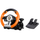 ANT ESPORTS GW V3 PC STEERING WHEEL 270 DEGREE VIBRATION GAMING STEERING WHEEL WITH SHIFTER AND PEDAL FOR PC