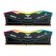 TEAMGROUP T-FORCE DELTA RGB 32GB (16GBX2) DDR5 5600MHZ RAM (BLACK)