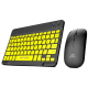 ANT ESPORTS WIRELESS KEYBOARD AND MOUSE COMBO (BLACK CYAN) WKM11