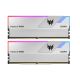 PREDATOR VESTAII DDR5 RGB U-DIMM 7200MHZ 32GB (16GB*2) SILVER