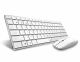 RAPOO 9300M SILENT MULTI-MODE WIRELESS KEYBOARD AND MOUSE COMBO WHITE/BLACK