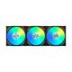 LIAN LI UNIFAN AL120 V2 CABINET FAN TRIPLE PACK BLACK
