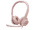 LOGITECH USB HEADSET H390 - ROSE