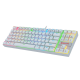 REDRAGON K552-RGB KUMARA USB RGB GAMING KEYBOARD WHITE