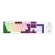 ANT ESPORTS KM1610 PRO BACKLIT GAMING COMBO KIT BLACK & WHITE (R-41183733)