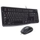 LOGITECH MK120 WIRED USB KEYBOARD AND MOUSE COMBO