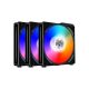 LIAN LI UNIFAN AL120 ARGB CABINET FAN TRIPLE PACK BLACK