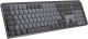 LOGITECH MX KEYS MECHANICAL WIRELESS MULTI-DEVICE KEYBOARD (BLACK, DARK GREY)