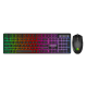 ANT ESPORTS KM1650 RGB MEMBRANE WIRED GAMING KEYBOARD & RGB MOUSE COMBO -BLACK