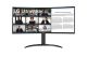 LG 34WR55QC-B 34 CURVED ULTRAWIDE MONITOR