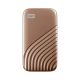 WESTERN DIGITAL 500GB MY PASSPORT GOLD EXTERNAL SSD