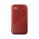 WESTERN DIGITAL MY PASSPORT 1TB RED EXTERNAL SSD