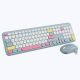 ZEBRONICS SET WIRELESS COMPANION 302 BLUE KEYBOARD