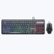 ZEBRONICS SET COMBAT WHITE KEYBOARD
