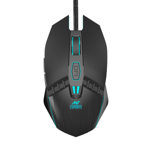 ANT ESPORTS GM50 WIRED OPTICAL GAMING MOUSE - BLACK
