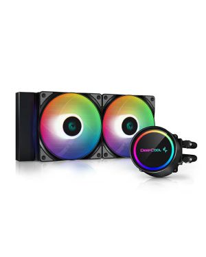 DEEPCOOL GAMMAXX L240 240MM ARGB AIO LIQUID COOLER BLACK