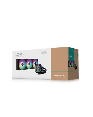 DEEPCOOL LD360 360MM ARGB LIQUID CPU COOLER BLACK