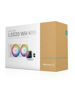 DEEPCOOL LS520 WH PREMIUM LIQUID CPU COOLER - WHITE (R-LS520-WHAMNT-G-1)
