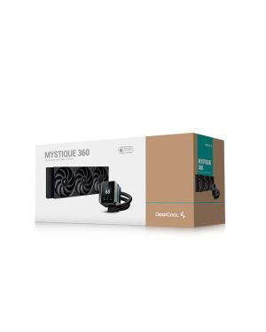 DEEPCOOL MYSTIQUE 360MM CPU LIQUID COOLER BLACK
