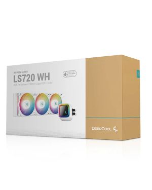 DEEPCOOL LS720 WH PREMIUM LIQUID CPU COOLER - WHITE (R-LS720-WHAMNT-G-1)