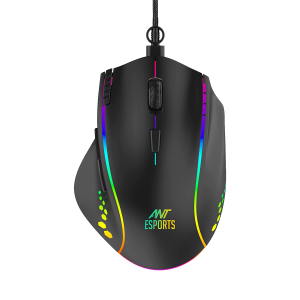 ANT ESPORTS GM600 WIRED OPTICAL GAMING MOUSE (BLACK)