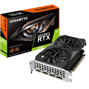 GIGABYTE GEFORCE RTX 3050 WINDFORCE OC V2 6G 6GB GRAPHICS CARD