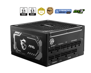 MSI 1250W A1250GL 80 PLUS GOLD FULLY MODULAR ATX 3.1 SMPS