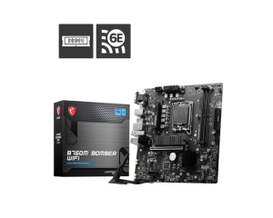 MSI B760M BOMBER WIFI INTEL LGA1700 DDR5 MOTHERBOARD
