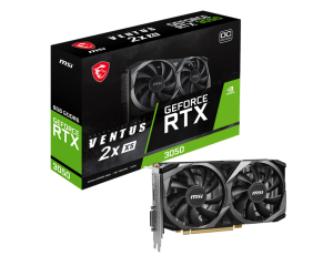 MSI GEFORCE RTX 3050 VENTUS 2X XS OC 8GB GDDR6 GRAPHIC CARD