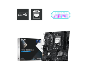 MSI PRO B860M-E INTEL LGA 1851 DDR5 Motherboard