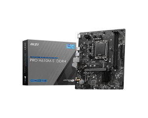 MSI PRO H610M-S DDR4 LGA1700 MICRO ATX MOTHERBOARD