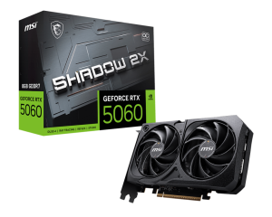 MSI GEFORCE RTX 5060 SHADOW 2X OC 8GB GRAPHIC CARD