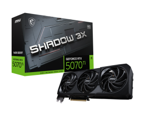 MSI RTX 5070 TI SHADOW 3X OC 16GB GDDR7 GRAPHICS CARD